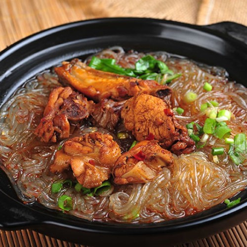 仔(zai)雞(ji)粉(fen)絲(si)煲(bao)